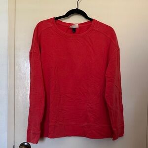 Universal Threads salmon red Crewneck Sweatshirt